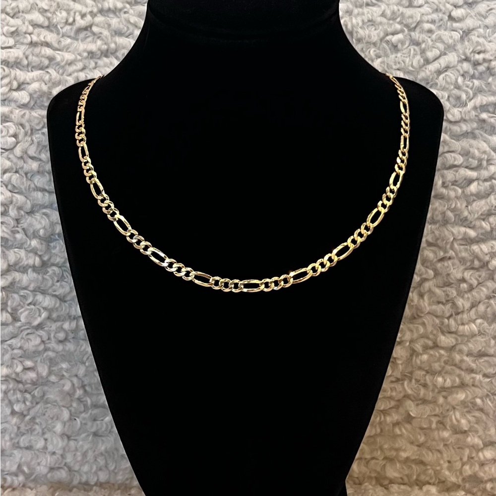Italy Made 925s Gold Mens-Women’s Chain Necklace